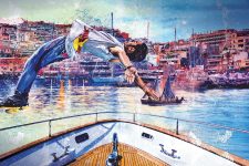 Red Bull Art of Motion: фриран на борту парусных яхт — Red Bull