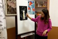 Зеленоградская библиотека № 255 приглашает детей в студию живописи «Art шаги» - Газета "Наше Силино"