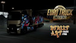 Для Euro Truck Simulator 2 вышло дополнение Street Art Paint Jobs Pack — PlayGround