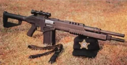 Crossfire Mk I — комбинация помпового ружья и винтовки Crossfire Mk I — комбинация помпового ружья и винтовки
